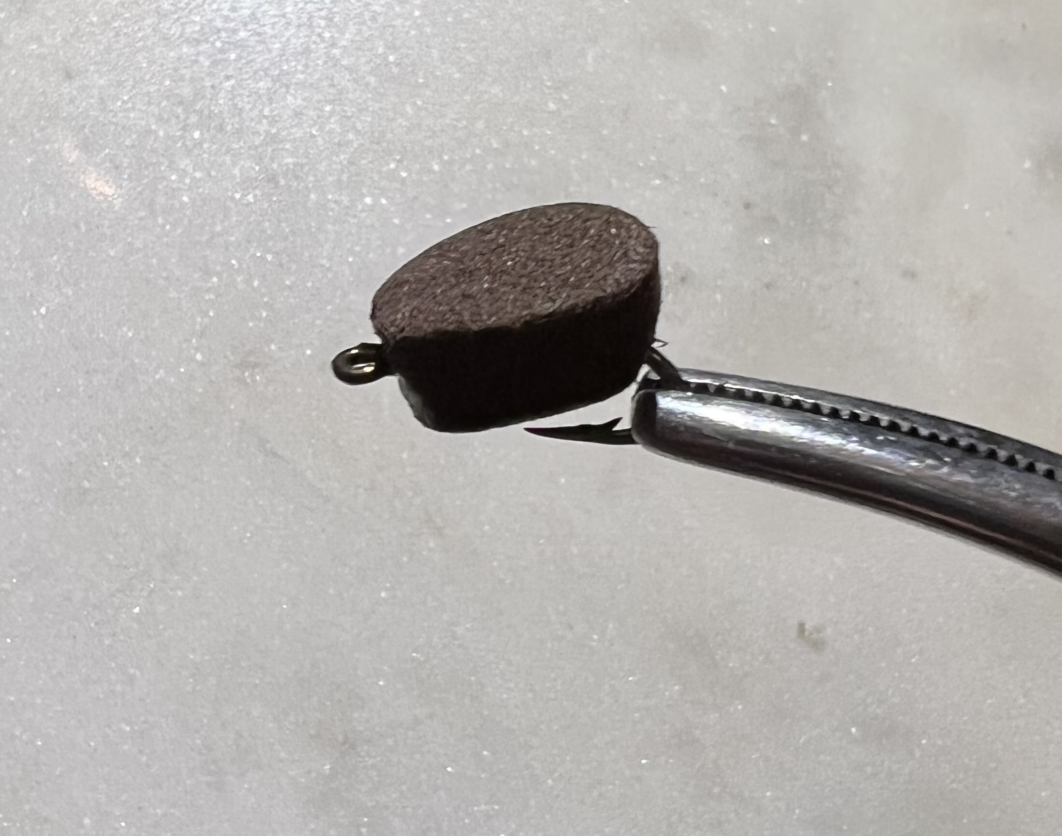 Fish Biscuit Pellet Fly Size 8 Half Dozen (6 QTY) Ames Fly Fishing