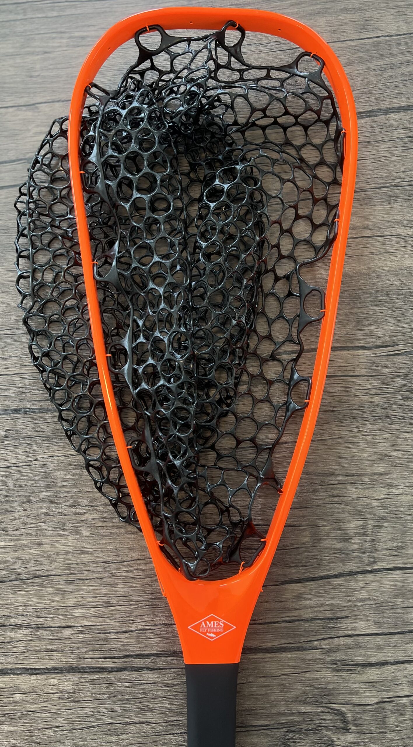 Fire Carbon Landing Net Black Basket